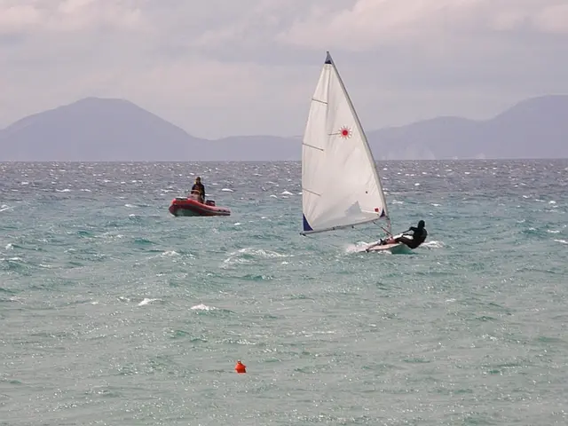 Elderly Man Navigating the Atlantic Ocean Solo by Rowboat