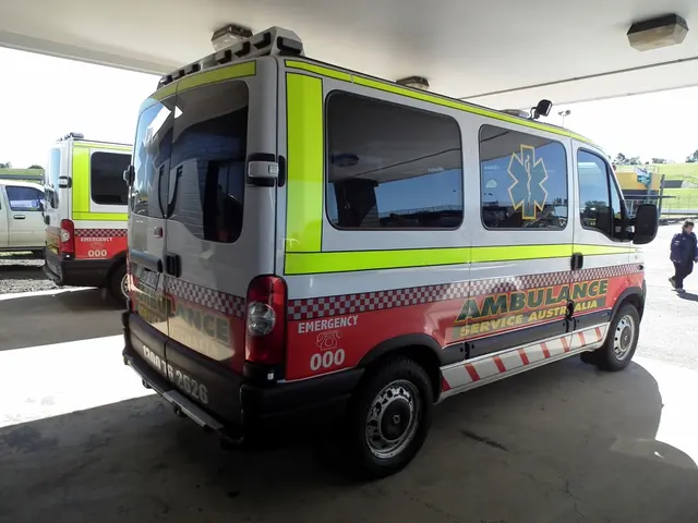 Elderly man in a wheelchair conducts an unexpected flip on a rural path during search operation