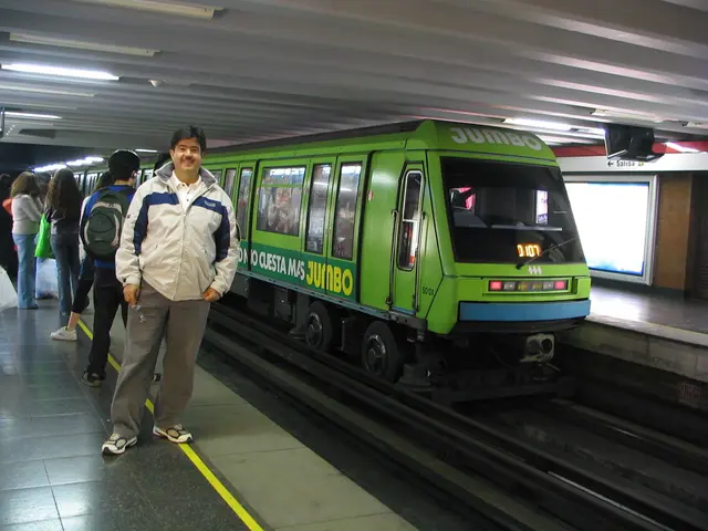 Laborers engaged in the construction of railway tracks