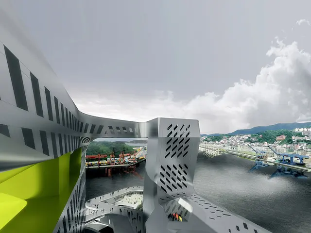 This is an architecture building. Here is the road with vehicles. I think these are the groups of...